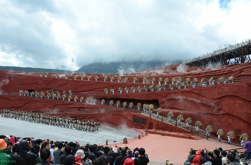 Грандиозное шоу под открытым небом – «Impression Lijiang»