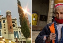 88-летний пенсионер уже более 50 лет строит храм своими руками