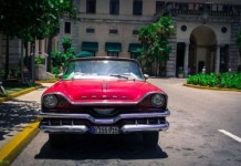 Классические автомобили на Кубе