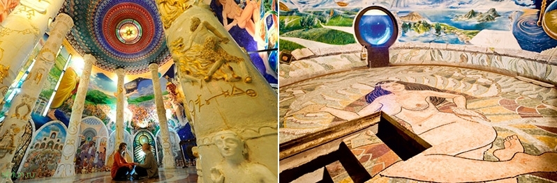 Невероятный «Храм человечества» в недрах итальянских Альп