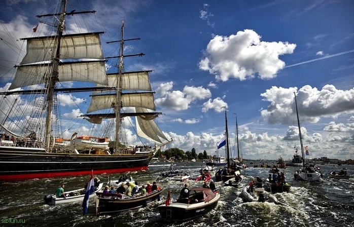 SAIL Amsterdam – грандиозный парад исторических судов