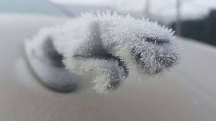 Замерзшие машины