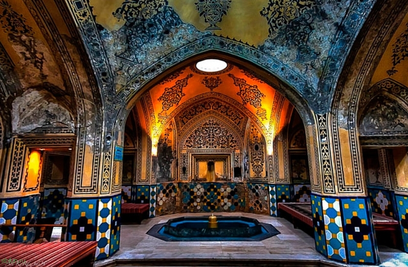 Хаммам Султан Мир Ахмад – общественная баня, с мозаикой и золотым убранством внутри