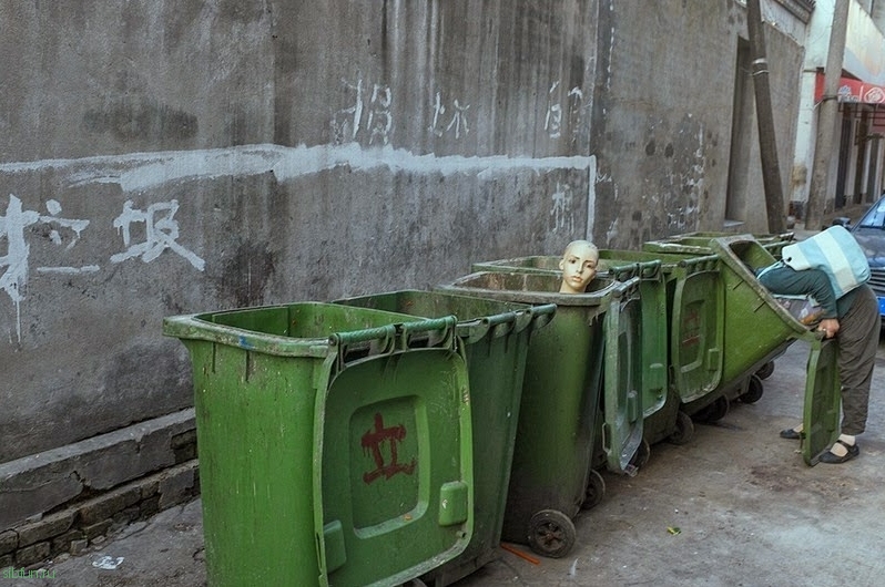 «С другого ракурса» — необычные снимки простого китайского водопроводчика