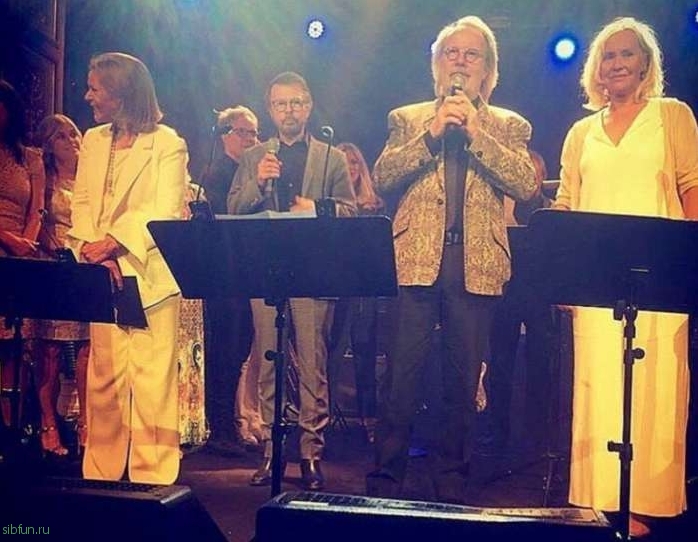Группа ABBA сейчас и тогда