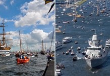 SAIL Amsterdam – грандиозный парад исторических судов