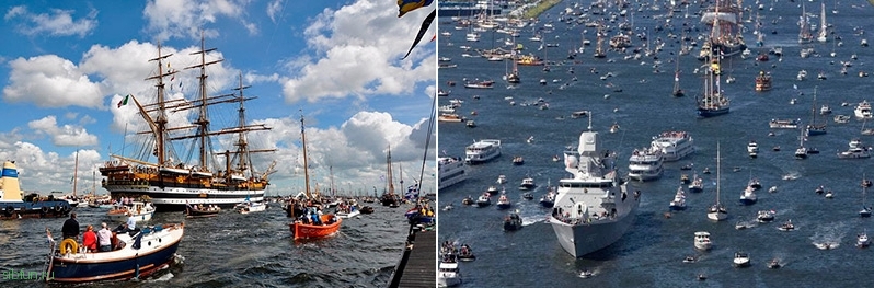 SAIL Amsterdam – грандиозный парад исторических судов