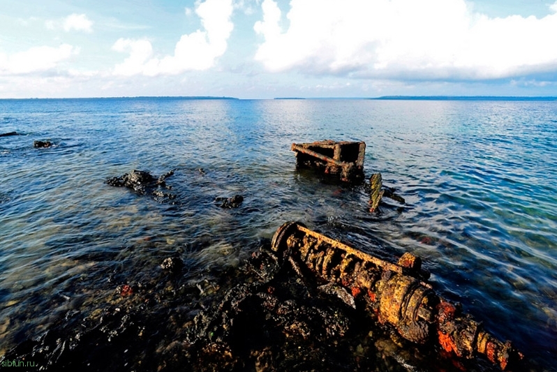 Военная свалка на дне океана в Вануату