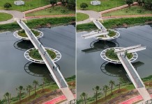 Необычный мост Фридриха Байера в Сан-Паулу