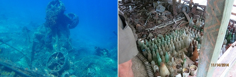 Военная свалка на дне океана в Вануату