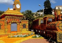 Фестиваль лимонов во Франции