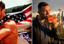 Британец Фил Данкан путешествует по миру вместе с пиццей