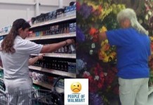 Экстравагантные покупатели супермаркетов Walmart