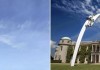 Удивительные скульптуры на фестивале скорости в Гудвуде