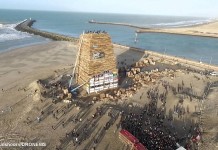 В Нидерландах создали один из самых больших костров в мире