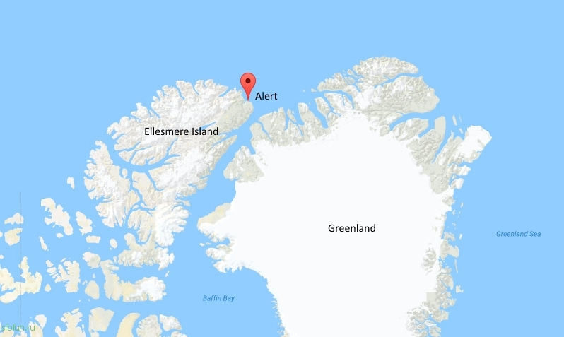 Alert – самое северное постоянное поселение в мире