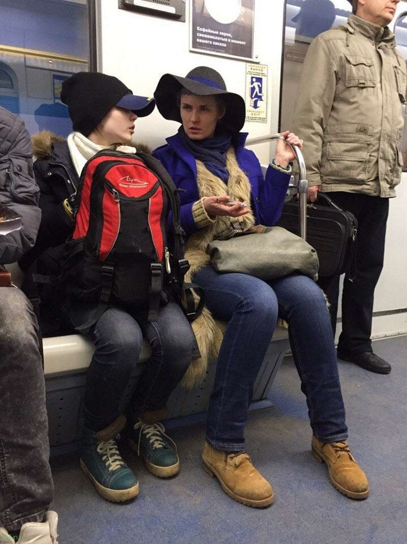 Модные персонажи из метро