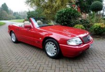 В Великобритании продается необычный Mercedes-Benz SL 500