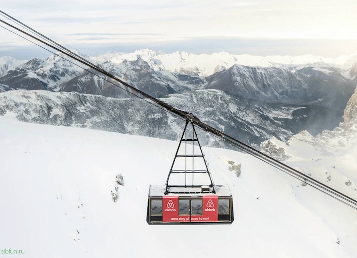 Хотите пожить в фуникулёре в Альпах?