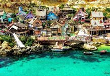 Деревня моряка Попайя на Мальте