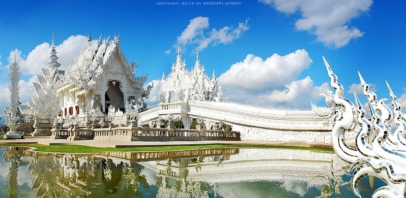 Современное чудо света Wat Rong Khun