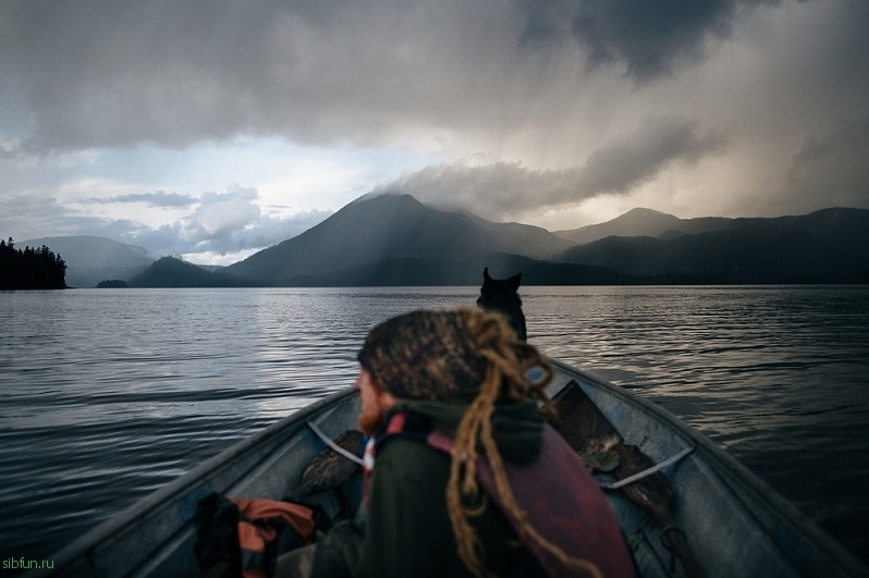 Жизнь вдали от цивилизации на отдалённом острове у берегов Аляски