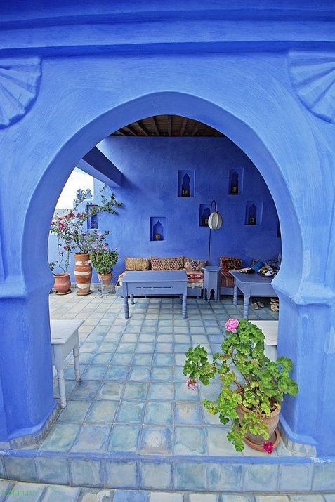 Шефшауен – город небесного цвета в северной части Марокко