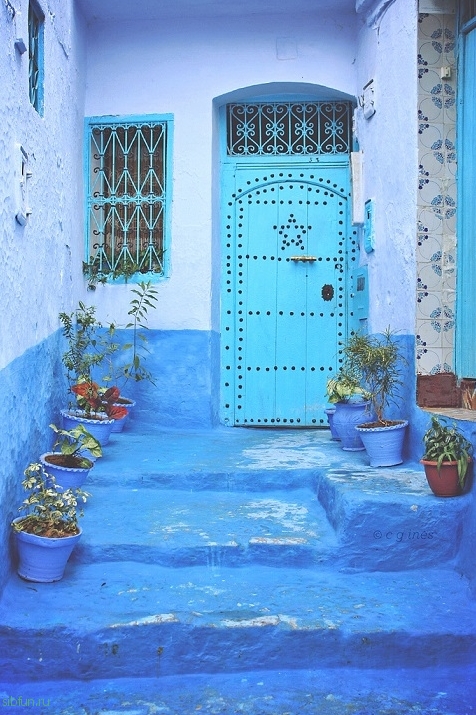 Шефшауен – город небесного цвета в северной части Марокко