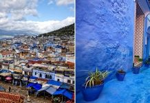 Шефшауен – город небесного цвета в северной части Марокко