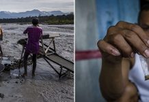 Нелегальная добыча золота в Индонезии