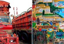 Арт-грузовики в Пакистане – новое культурное явление