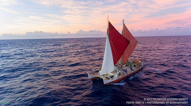 Вокруг света на традиционном полинезийском каноэ