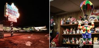 Необычный мотель клоунов рядом с кладбищем в штате Невада