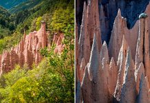 Земляные пирамиды Южного Тироля в Италии