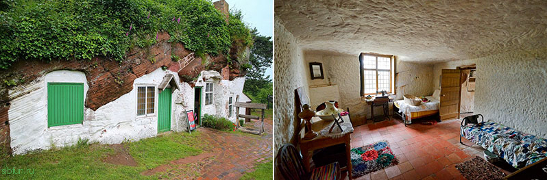 Kinver Edge – английская деревня с домами в скалах, которая вдохновила Дж. Толкиена
