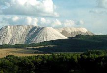 Монте Кали – огромная гора из поваренной соли в Германии