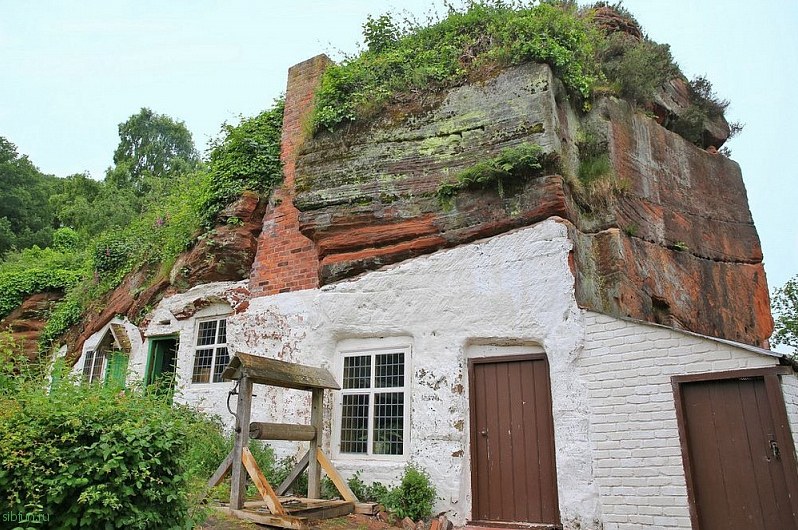 Kinver Edge – английская деревня с домами в скалах, которая вдохновила Дж. Толкиена