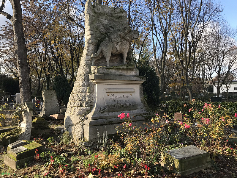 Кладбище домашних животных в Париже