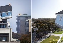 Необычный дом «Упавшая звезда» в Калифорнии