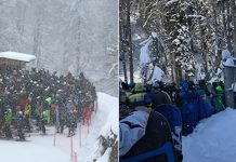 Очереди на Роза Хутор 2018: Южный склон, Заповедный лес