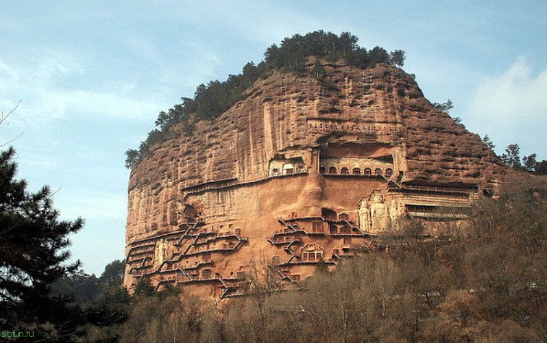 Гроты Майцзишан – уникальное место, где можно увидеть более 7000 буддийских скульптур