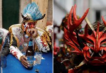 Грандиозный праздник La Diablada в Эквадоре