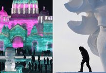 Фестиваль льда и снега в Харбине 2018