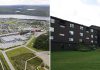 Фермон – канадский город, окруженный необычной стеной от ветра
