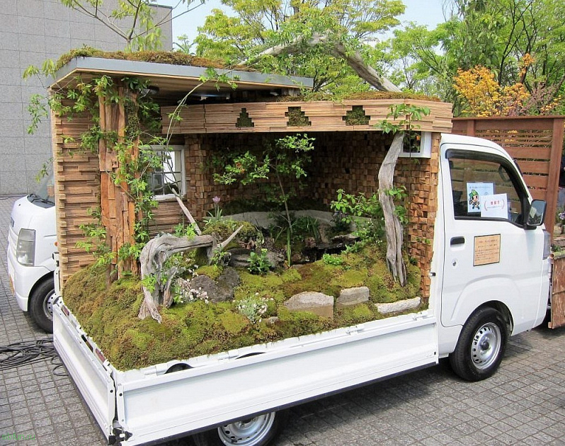 Kei Truck Garden Contest – необычный конкурс ландшафтных дизайнеров в Японии