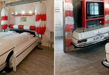 V8 – тематический отель для поклонников ретро автомобилей в Германии