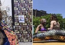 Парад русалок на острове Кони-Айленд в Нью-Йорке