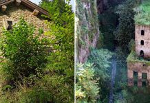 Valley of the Mills – заброшенные мельницы на дне ущелья в Италии