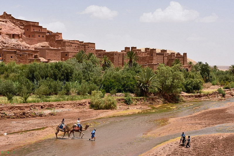 Заброшенные декорации для фильмов в Марокко