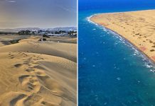 Дюны Маспаломас – движущиеся горы песка на Канарских островах